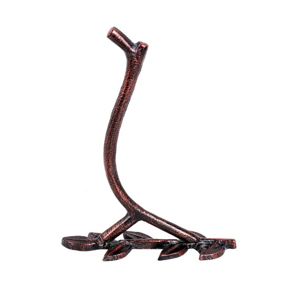 Better Homes & Gardens Bronze Leaf Wall Plant Hanger Rustic Charm NEW Metal - Picture 2 of 4